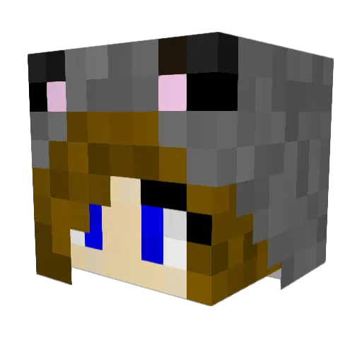 mimille31 Minecraft avatar head, 3D render