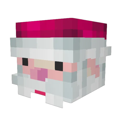 min332 Minecraft avatar head, 3D render