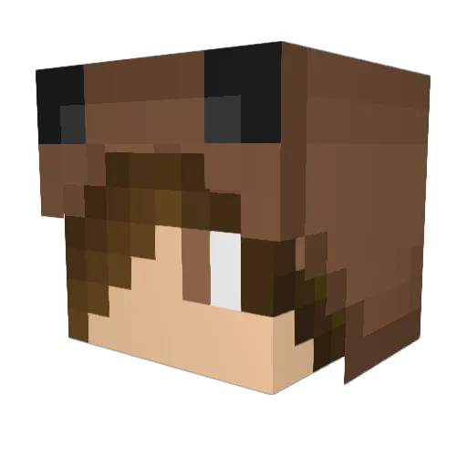 min_minecraft_3 Minecraft avatar head, 3D render