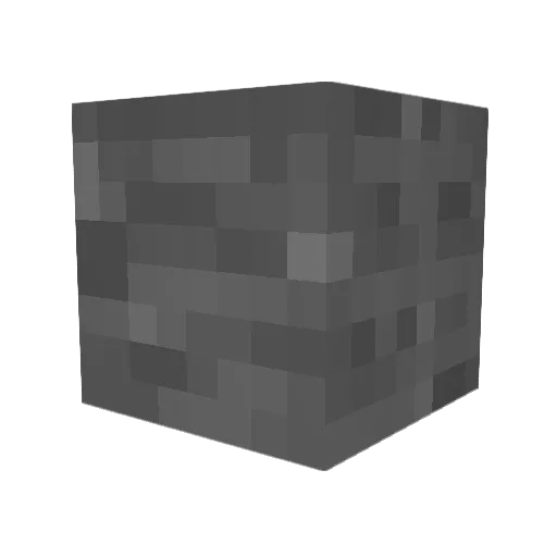 mincraft_man1000 Minecraft avatar head, 3D render