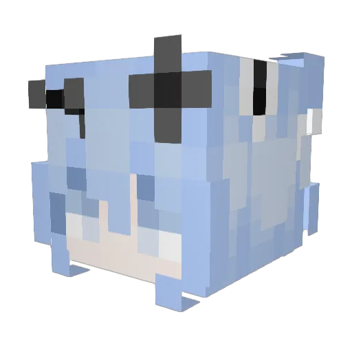 mindbreakx Minecraft avatar head, 3D render