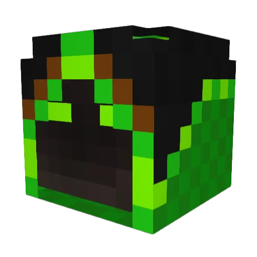 mindcraver65 Minecraft avatar head, 3D render