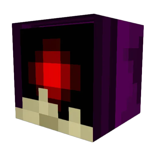 minderlethal Minecraft avatar head, 3D render