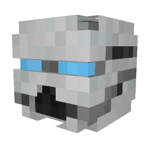 mindman2016 Minecraft avatar head, 3D render