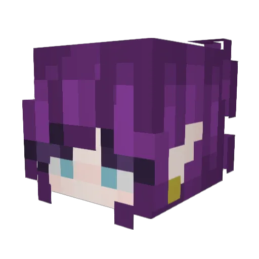 mindrago02 Minecraft avatar head, 3D render