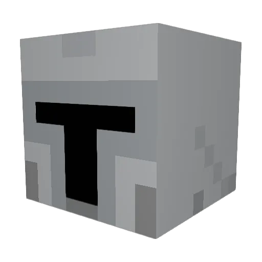 mineJack500 Minecraft avatar head, 3D render