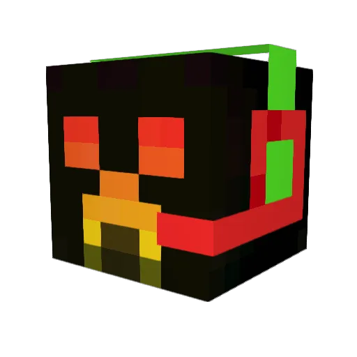 mineKiller330 Minecraft avatar head, 3D render