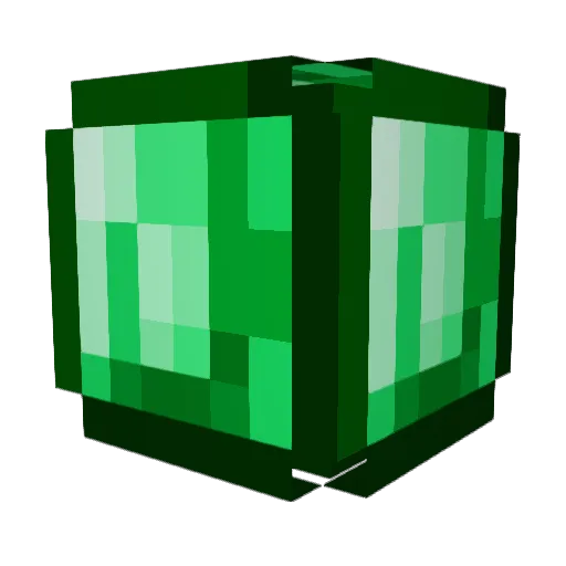 minecabe Minecraft avatar head, 3D render