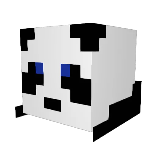 minecole27 Minecraft avatar head, 3D render