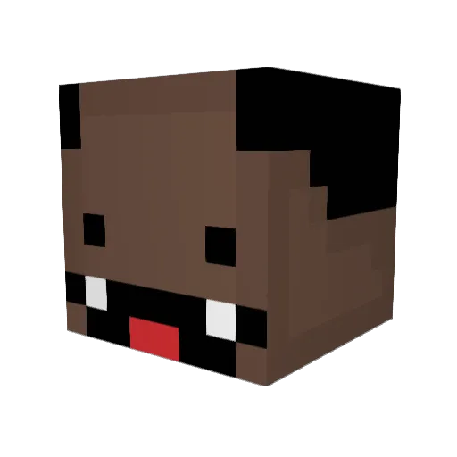 mineconowner216 Minecraft avatar head, 3D render
