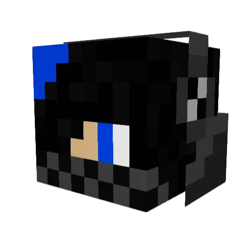 minecrafakfanda Minecraft avatar head, 3D render