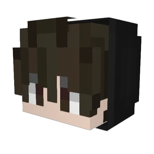 minecraft0614 Minecraft avatar head, 3D render