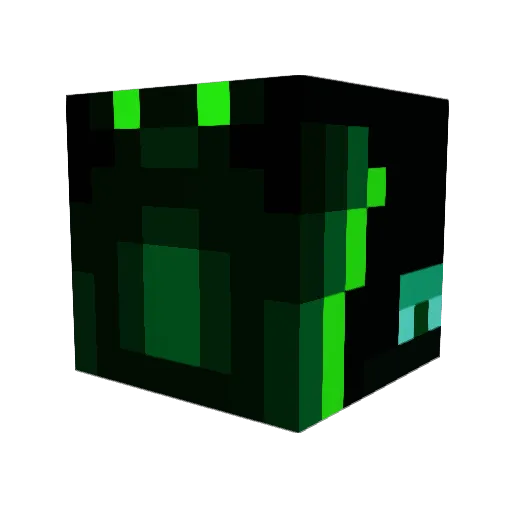 minecraft325343 Minecraft avatar head, 3D render