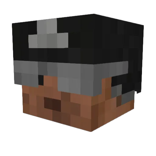 minecraft33333 Minecraft avatar head, 3D render