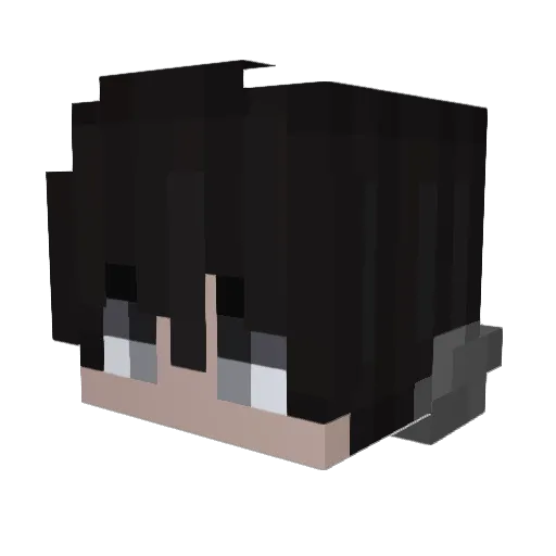 minecraft69069 Minecraft avatar head, 3D render