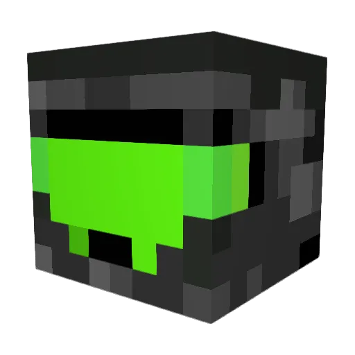 minecraftDJU Minecraft avatar head, 3D render