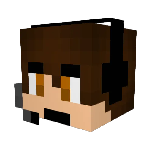 minecraft_peeps_ Minecraft avatar head, 3D render