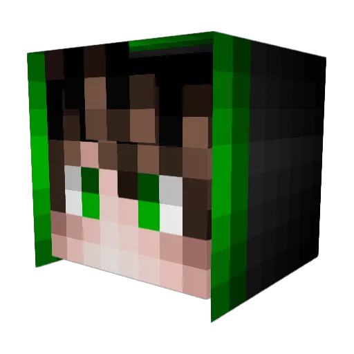 minecraftblok Minecraft avatar head, 3D render