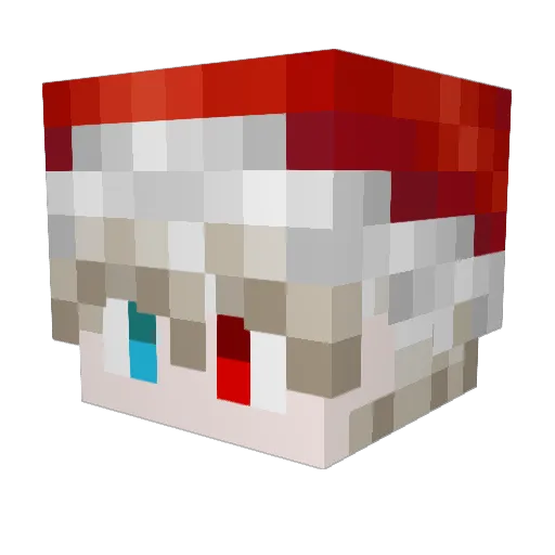 minecraftbruv Minecraft avatar head, 3D render