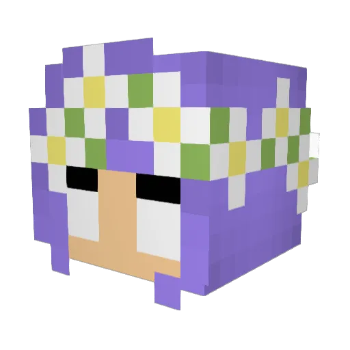 minecraftcamryn Minecraft avatar head, 3D render