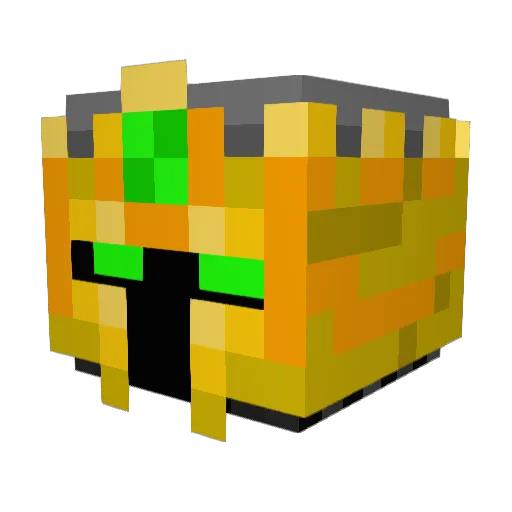 minecrafters69 Minecraft avatar head, 3D render