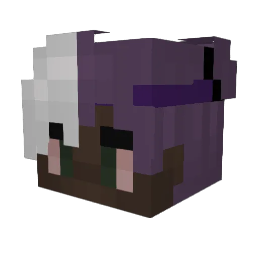 minecraftflipper Minecraft avatar head, 3D render