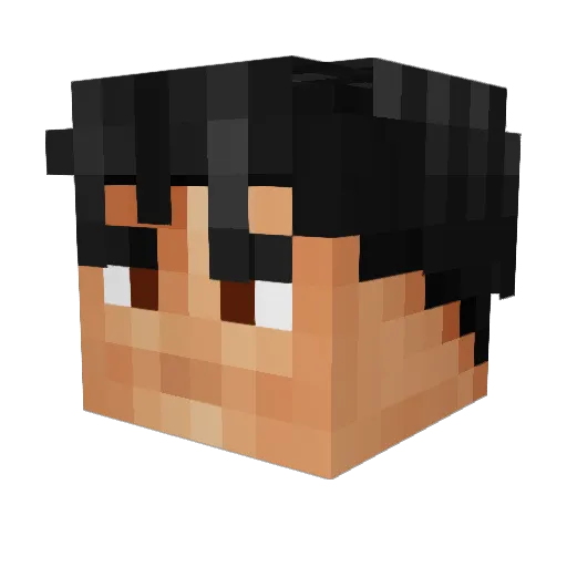 minecraftgeek88 Minecraft avatar head, 3D render