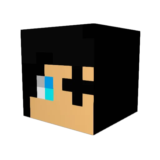 minecrafthdua Minecraft avatar head, 3D render