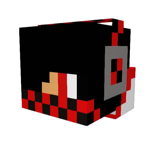 minecraftia2000 Minecraft avatar head, 3D render