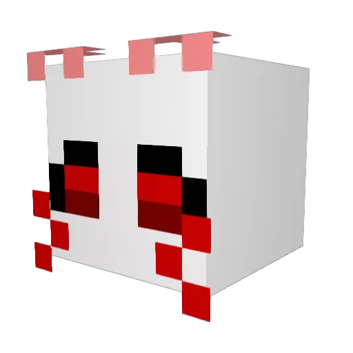 minecraftjiyoung Minecraft avatar head, 3D render