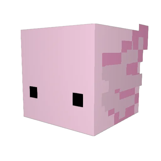 minecraftjockey Minecraft avatar head, 3D render