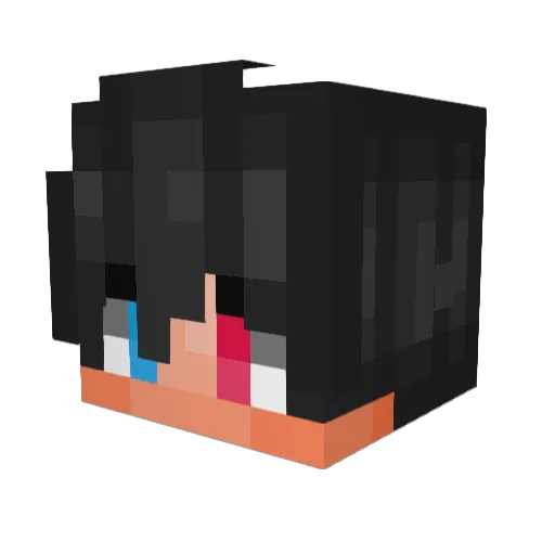 minecraftlol112 Minecraft avatar head, 3D render