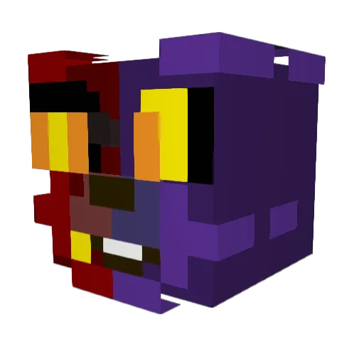 minecraftmastr64 Minecraft avatar head, 3D render