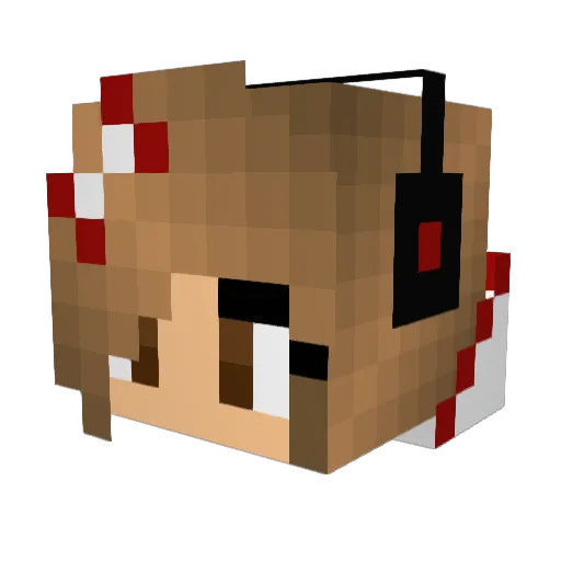 minecraftmojo10 Minecraft avatar head, 3D render