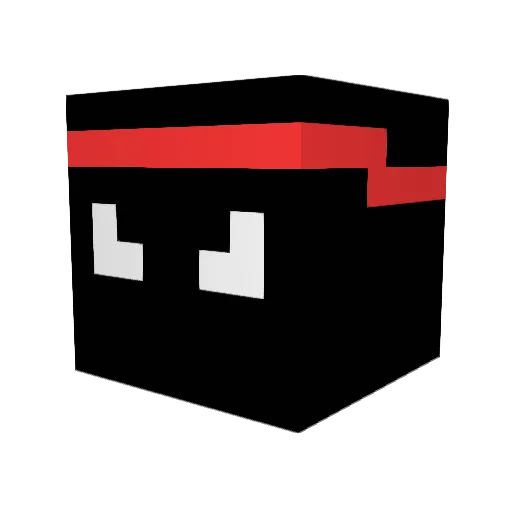 minecraftninja67 Minecraft avatar head, 3D render