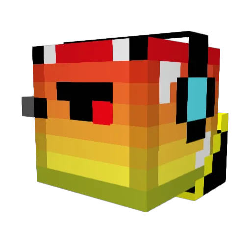 minecraftowen Minecraft avatar head, 3D render