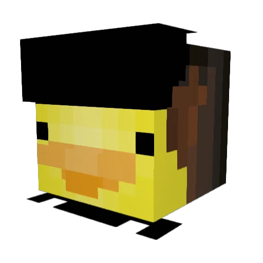 minecraftpe1342 Minecraft avatar head, 3D render