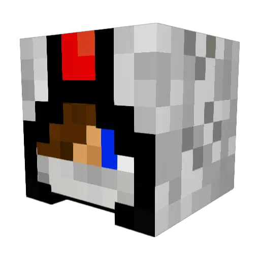 minecraftpro3838 Minecraft avatar head, 3D render