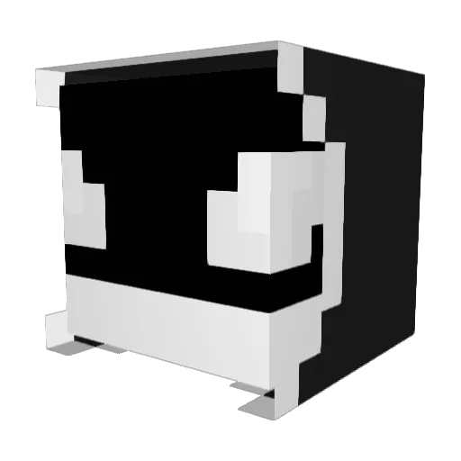 minecraftrap206 Minecraft avatar head, 3D render