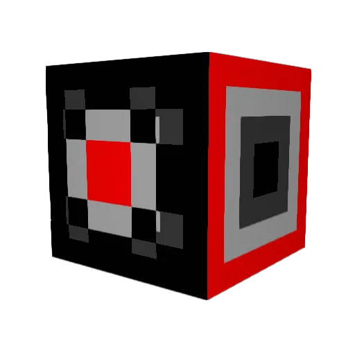 minefire202 Minecraft avatar head, 3D render