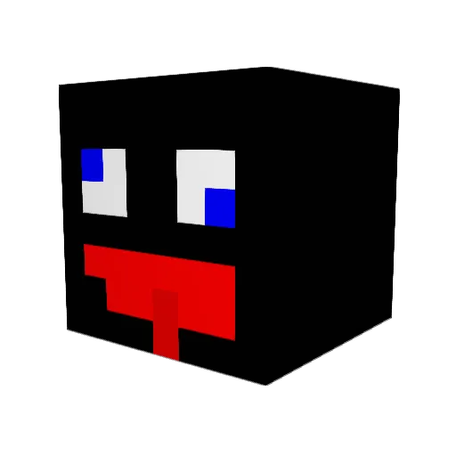 mineflower29 Minecraft avatar head, 3D render