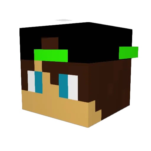 mineiro2706 Minecraft avatar head, 3D render