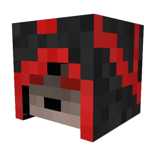 mineitman443 Minecraft avatar head, 3D render