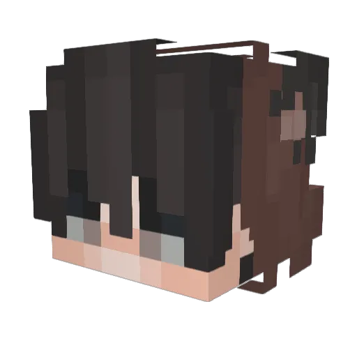 minelandon667 Minecraft avatar head, 3D render