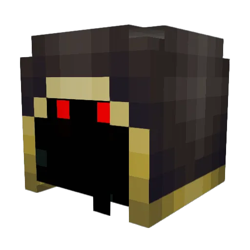 minemitch Minecraft avatar head, 3D render
