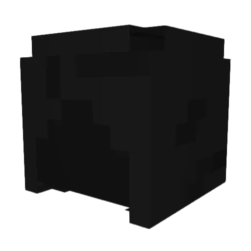 minemo9842 Minecraft avatar head, 3D render