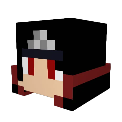 minerXL2012 Minecraft avatar head, 3D render