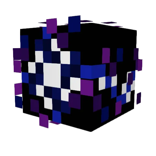 miner_man_leah Minecraft avatar head, 3D render