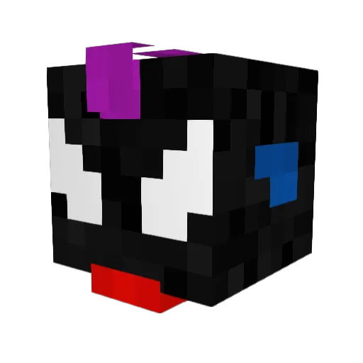 minerdragons1024 Minecraft avatar head, 3D render