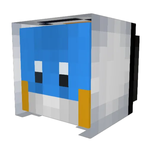 minerdude979 Minecraft avatar head, 3D render